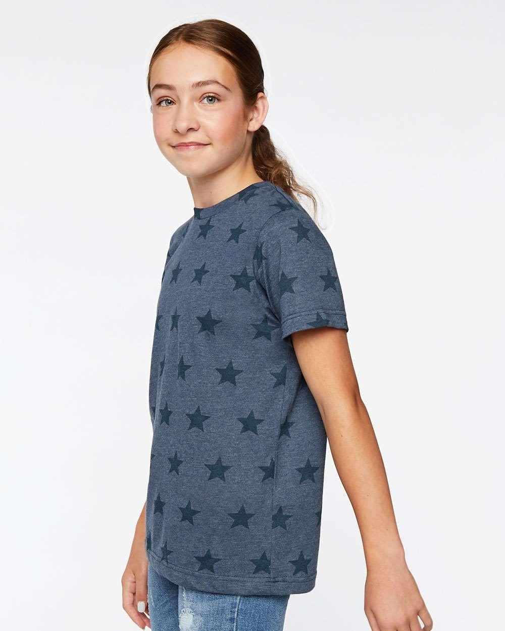 Youth Star Print Tee [2229]