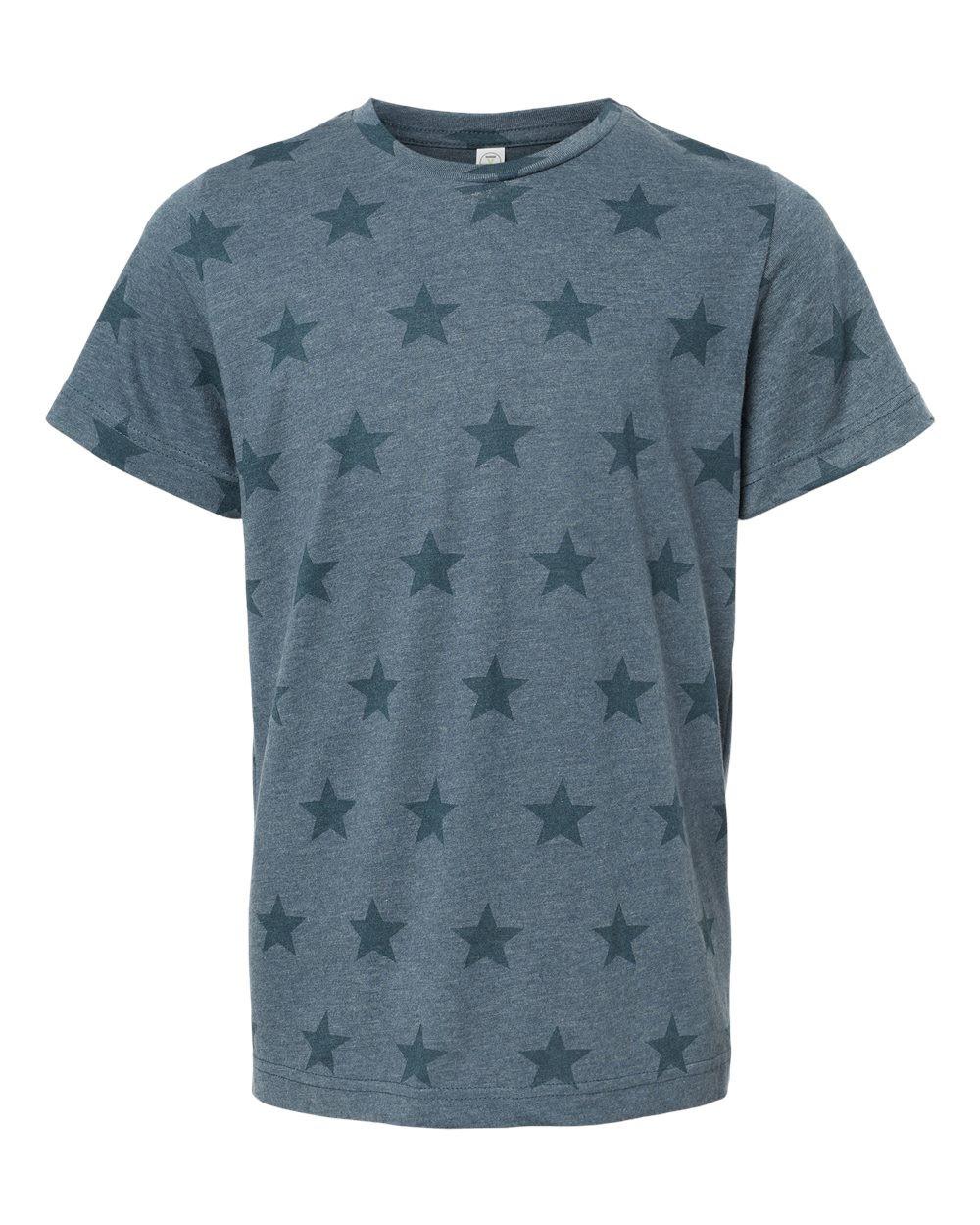 Youth Star Print Tee [2229]