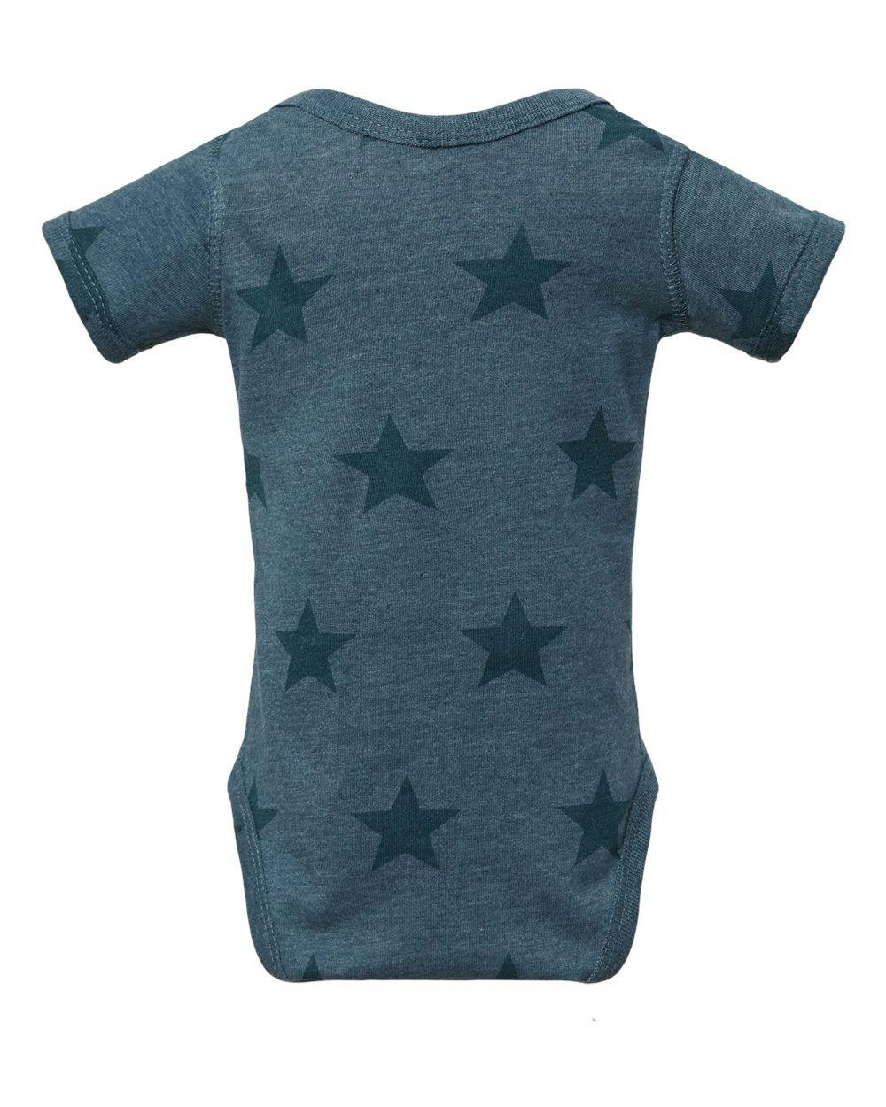 Infant Star Print Bodysuit [4329]