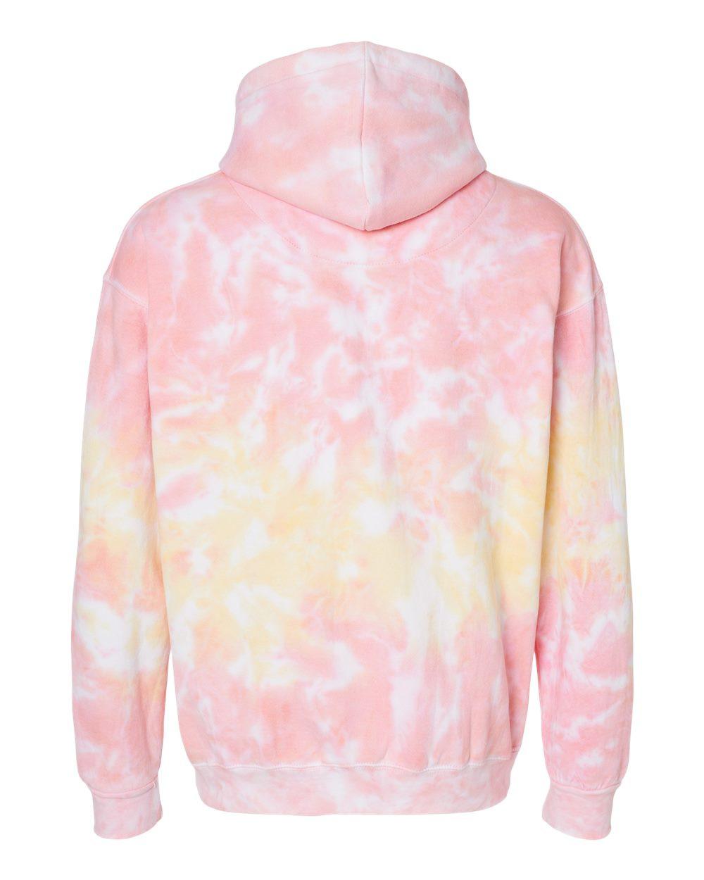 Tie-Dyed Hooded Sweatshirt [8777]