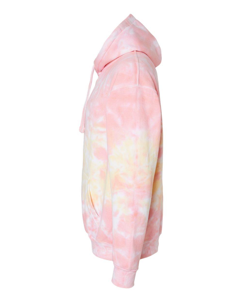 Tie-Dyed Hooded Sweatshirt [8777]