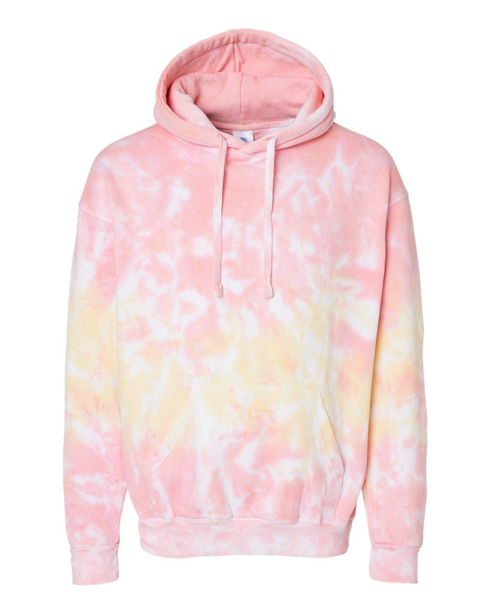 Tie-Dyed Hooded Sweatshirt [8777]