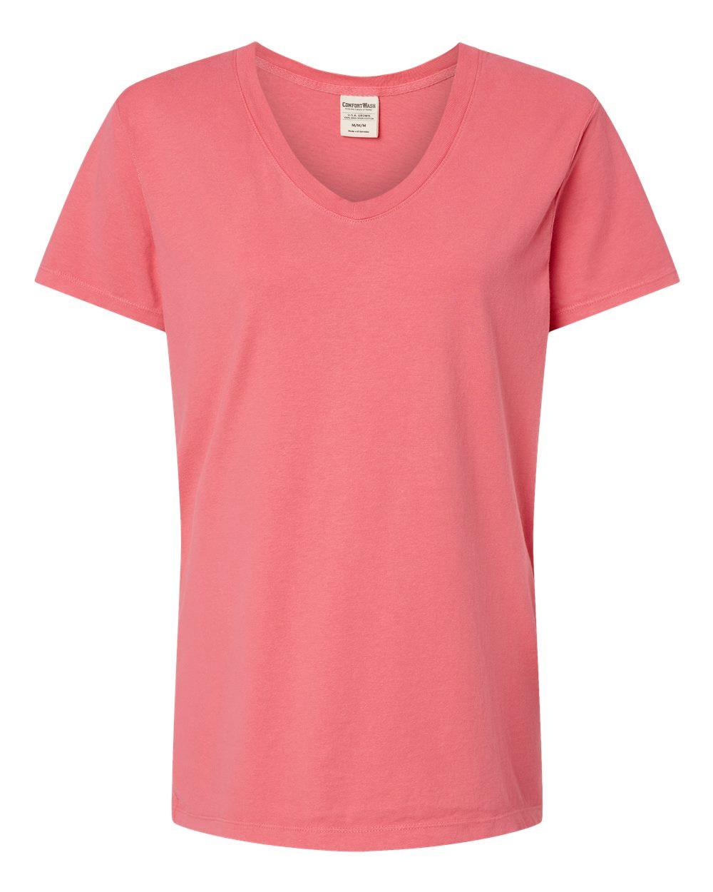 Garment-Dyed Women's V-Neck T-Shirt [GDH125]