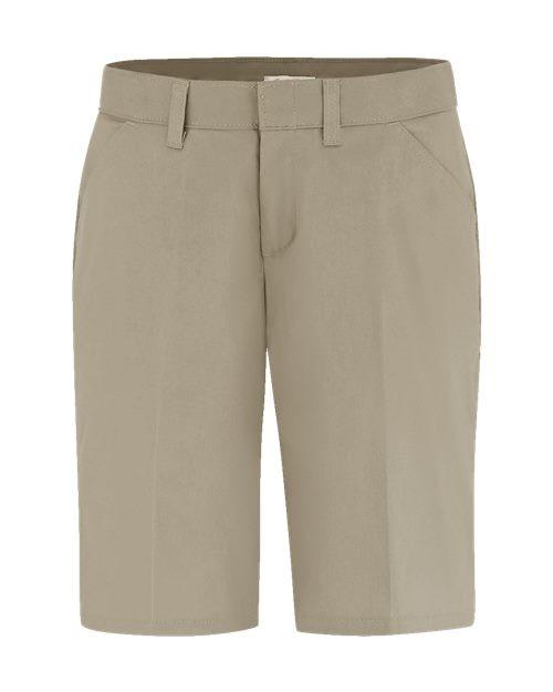 Women's Flat Front Shorts - Plus [FW22]