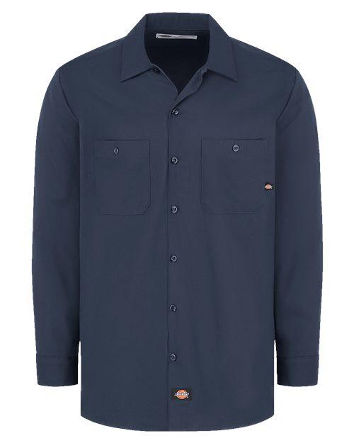 Industrial Cotton Long Sleeve Work Shirt [L307]