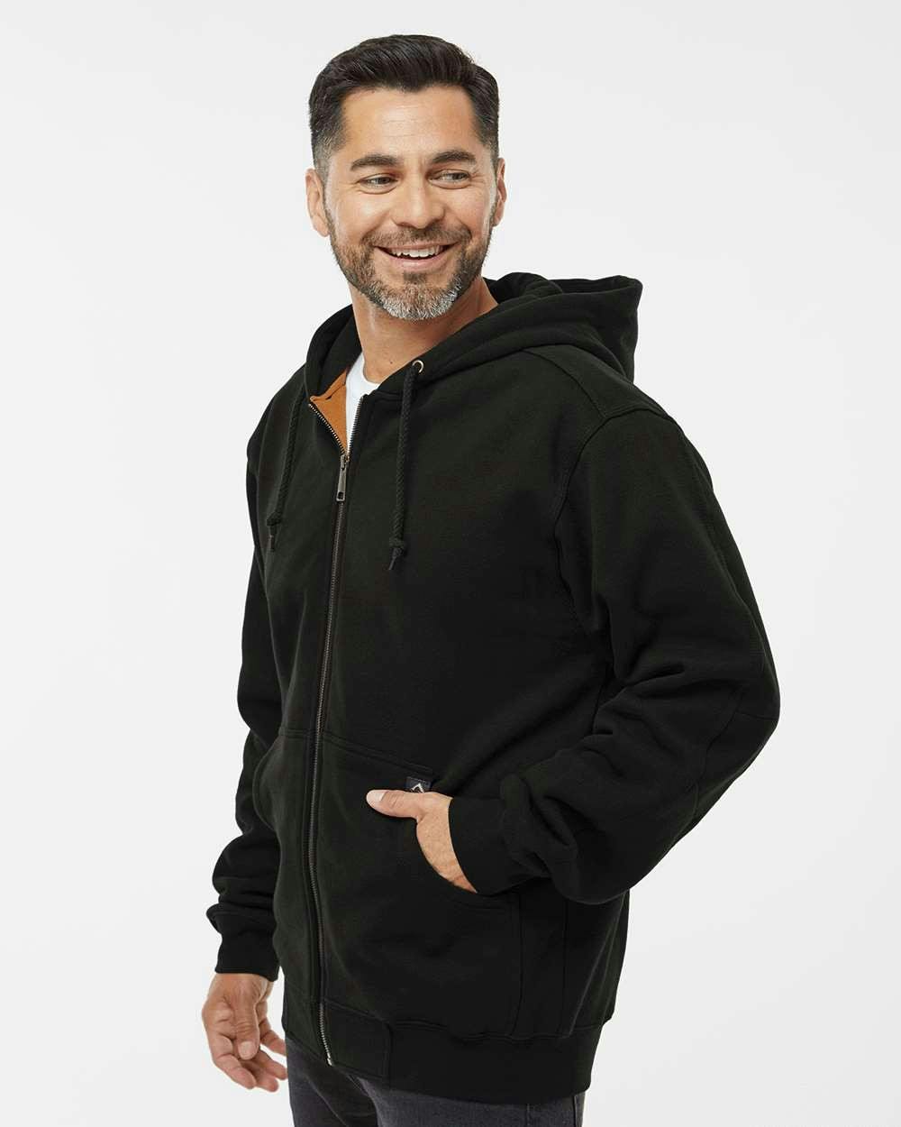 Crossfire Heavyweight Power Fleece Hooded Jacket with Thermal Lining [7033]