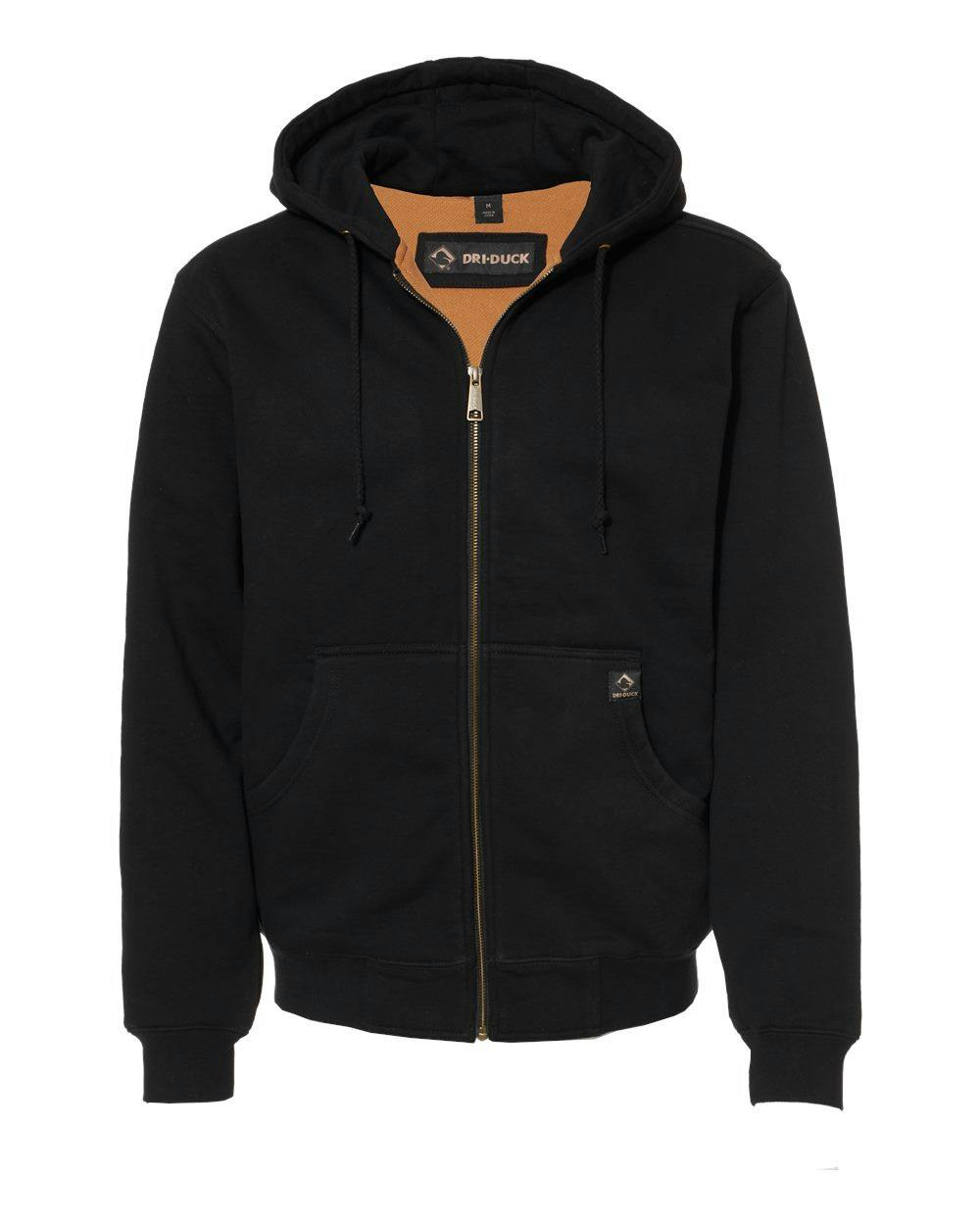 Crossfire Heavyweight Power Fleece Hooded Jacket with Thermal Lining [7033]