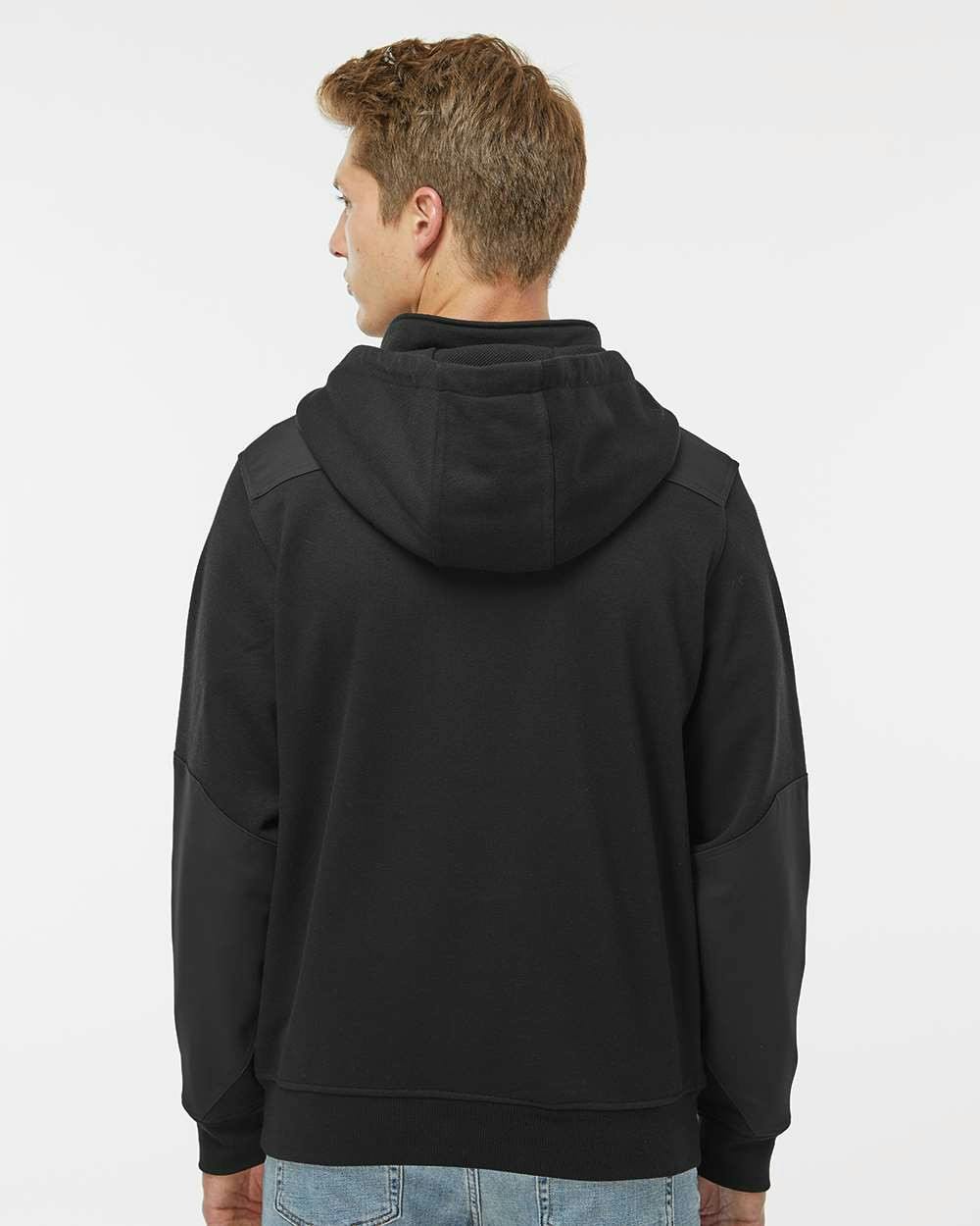 Mission Quarter-Zip Hooded Pullover [7349]