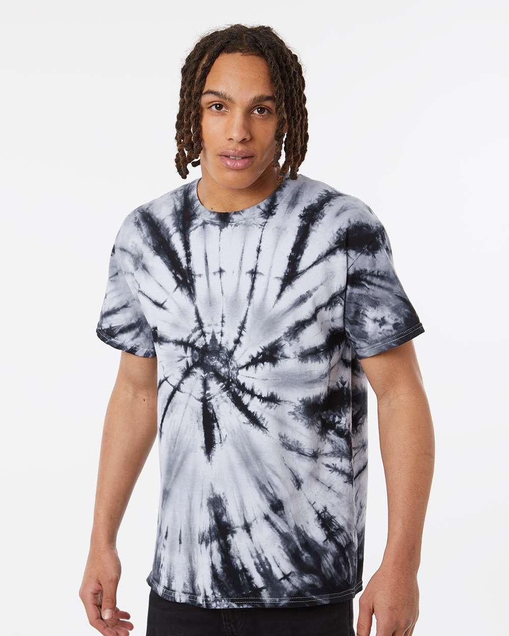 Contrast Cyclone Tie-Dyed T-Shirt [200CC]