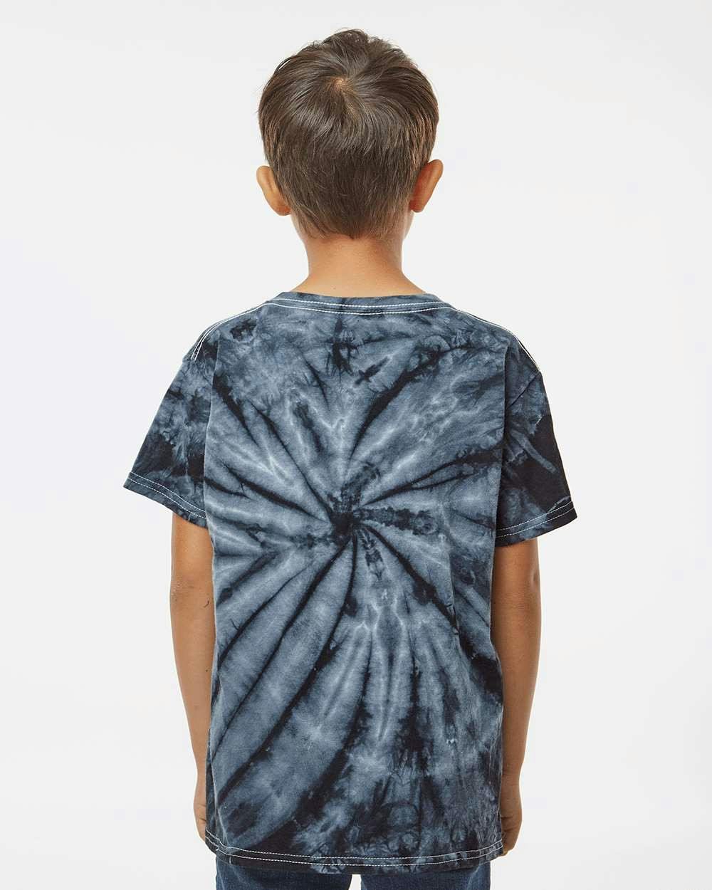 Youth Cyclone Pinwheel Tie-Dyed T-Shirt [20BCY]