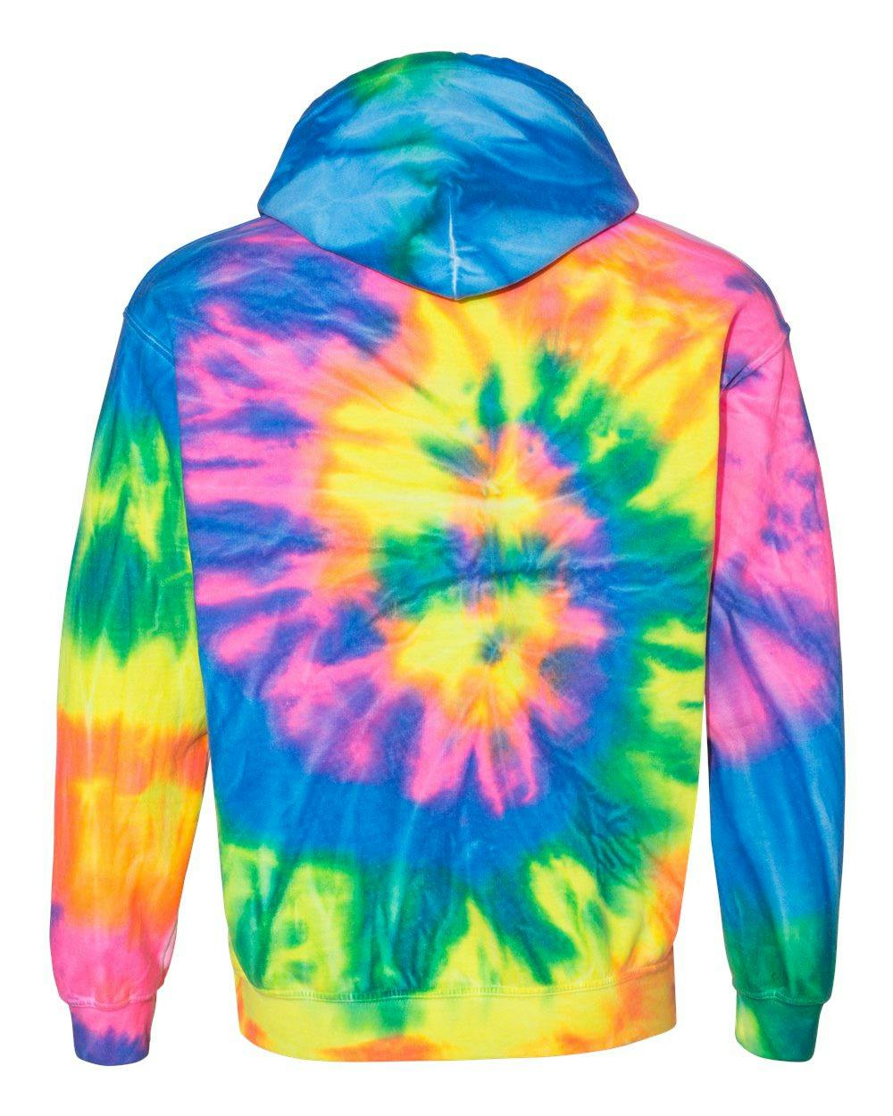 Youth Blended Tie-Dyed Hooded Sweatshirt [680BVR]