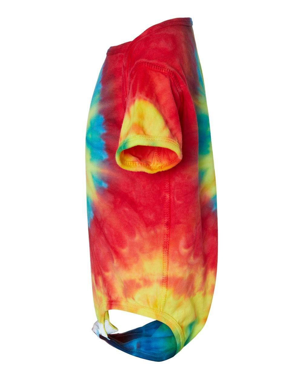 Infant Spiral Tie-Dyed Onesie [340MS]