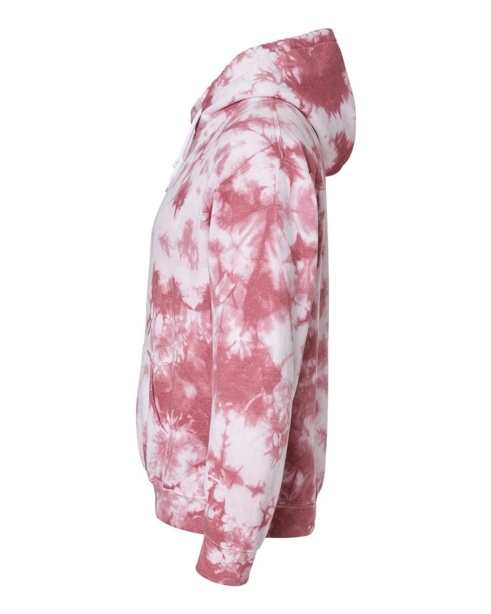 Blended Tie-Dyed Hooded Sweatshirt [680VR]