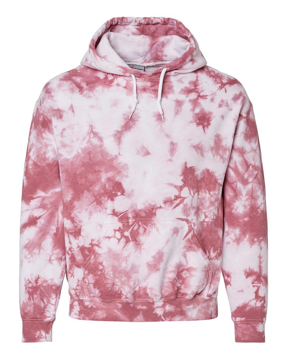 Blended Tie-Dyed Hooded Sweatshirt [680VR]