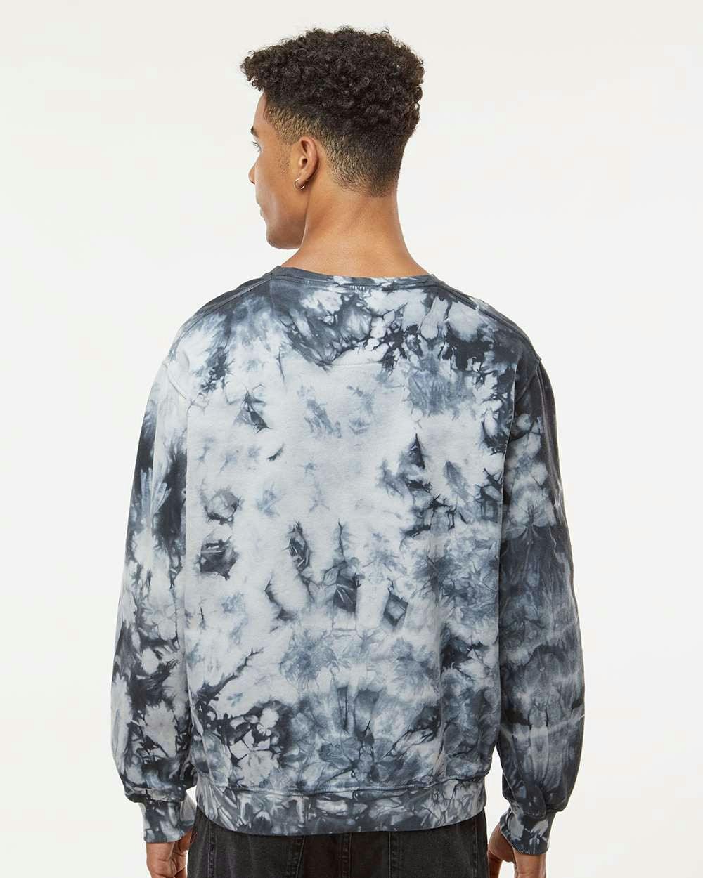 Blended Tie-Dyed Crewneck Sweatshirt [681VR]