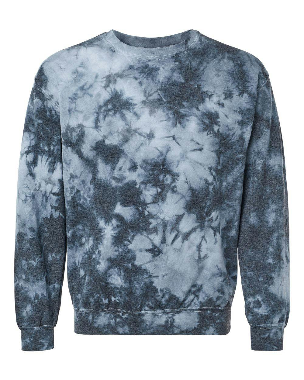 Blended Tie-Dyed Crewneck Sweatshirt [681VR]