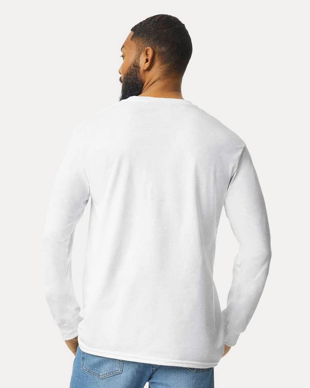 Ultra Cotton® Long Sleeve Pocket T-Shirt [2410]