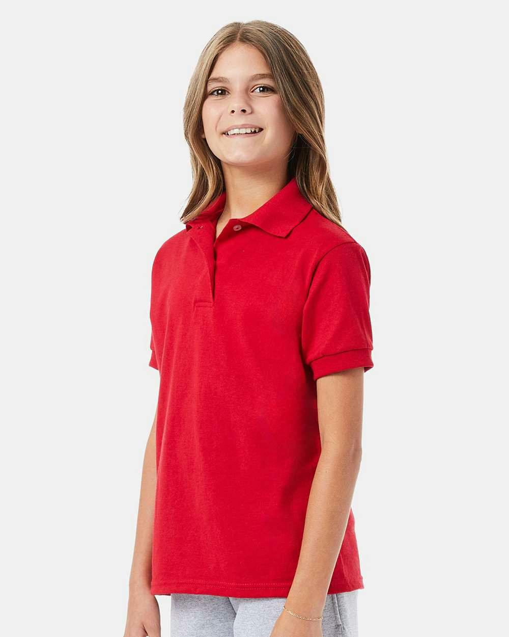 Youth Ecosmart® Jersey Polo [054Y]