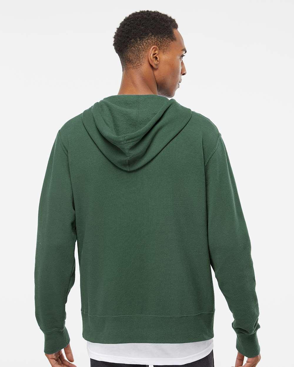 Lightweight Full-Zip Hooded Sweatshirt [AFX90UNZ]