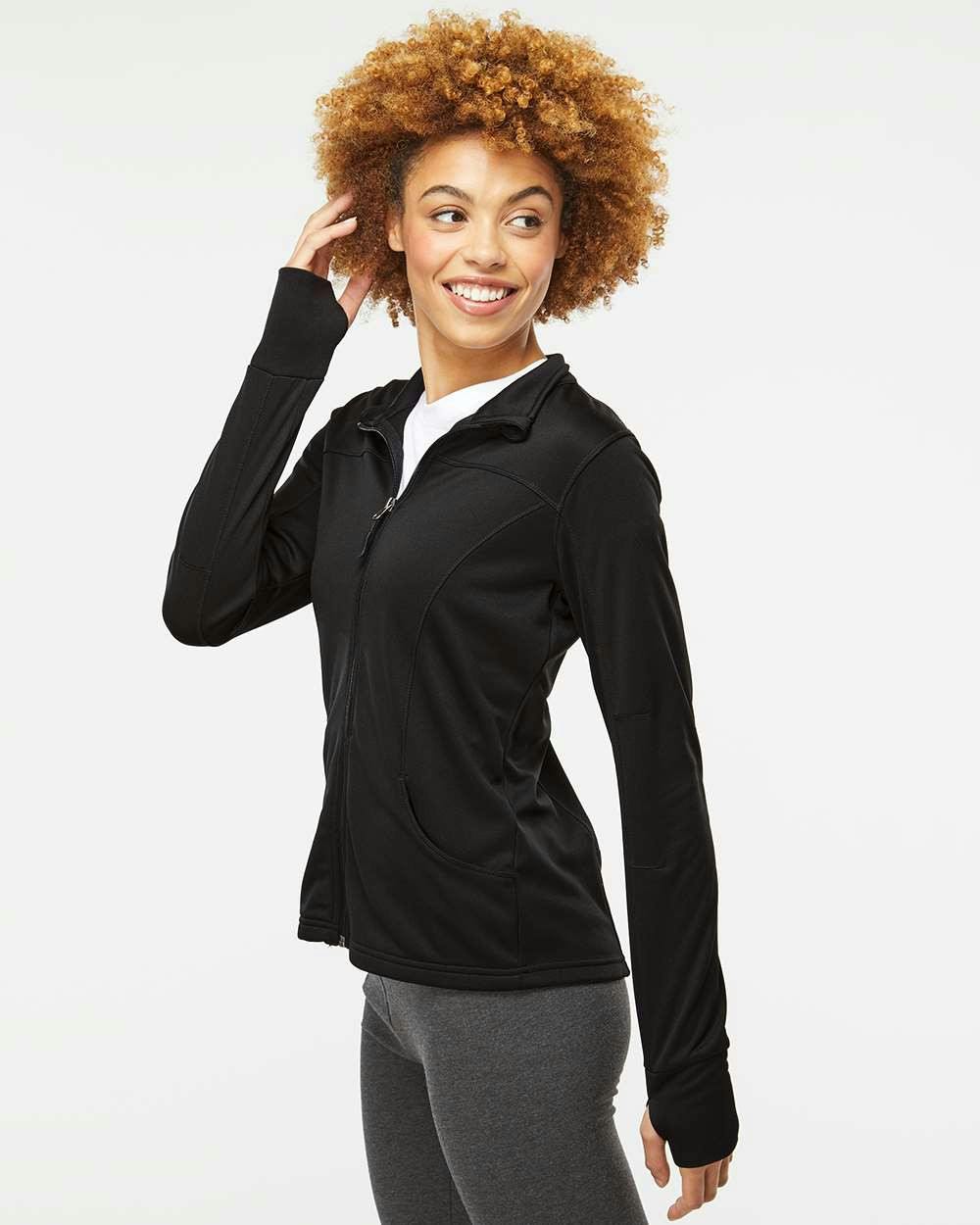 Women's Poly-Tech Full-Zip Track Jacket [EXP60PAZ]