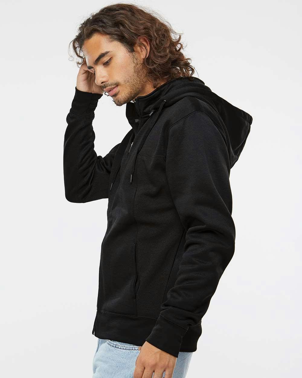 Poly-Tech Full-Zip Hooded Sweatshirt [EXP80PTZ]