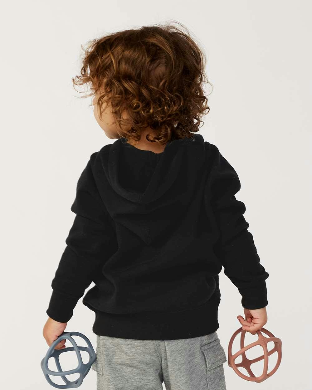 Toddler Special Blend Hooded Raglan Sweatshirt [PRM10TSB]