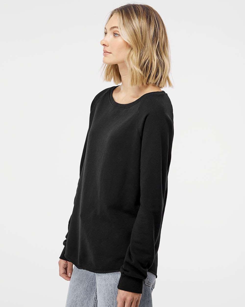 Women's California Wave Wash Crewneck Sweatshirt [PRM2000]