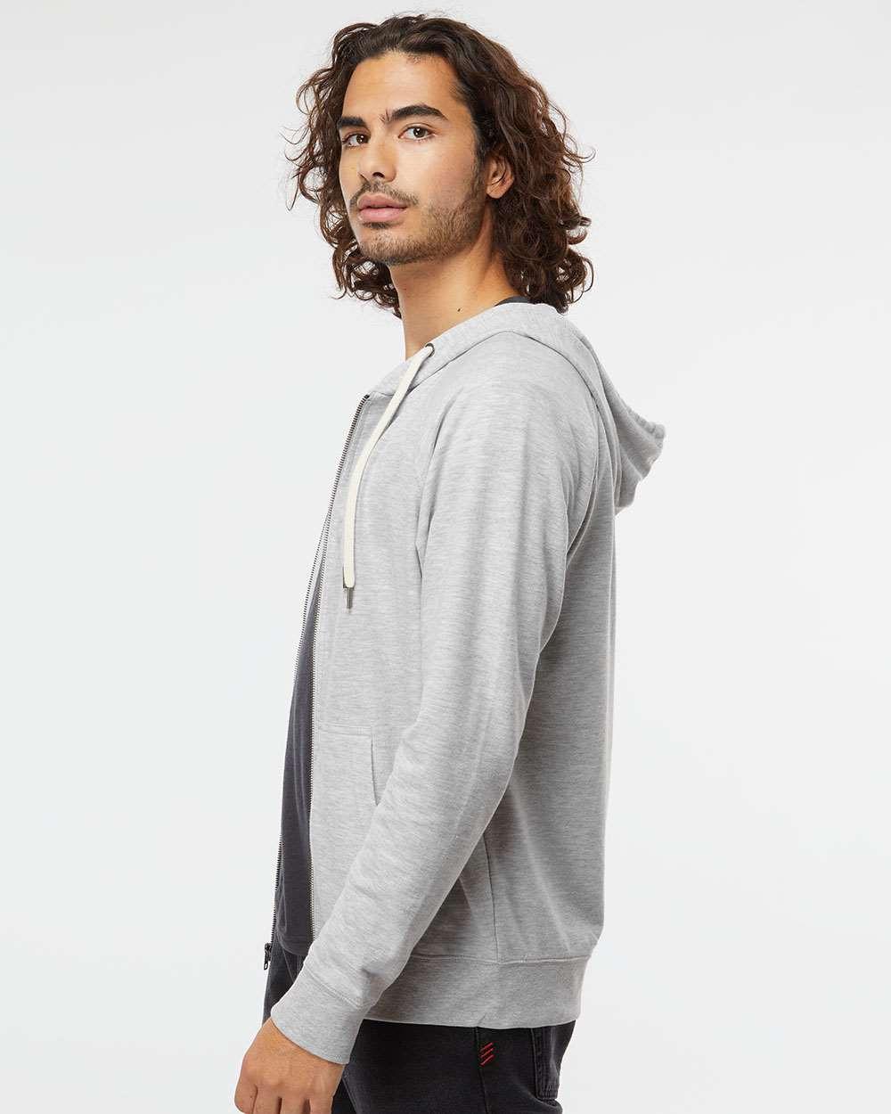 Icon Lightweight Loopback Terry Full-Zip Hooded Sweatshirt [SS1000Z]