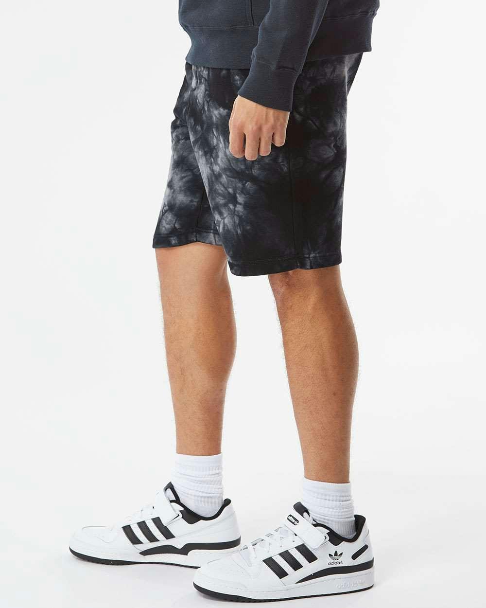 Tie-Dyed Fleece Shorts [PRM50STTD]