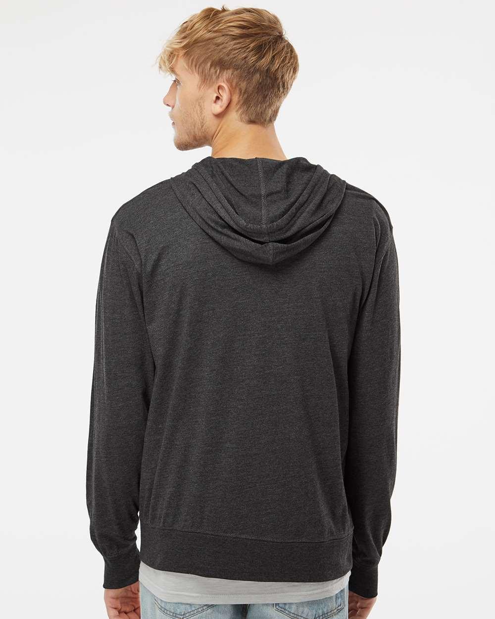 Lightweight Jersey Full-Zip Hooded T-Shirt [SS150JZ]