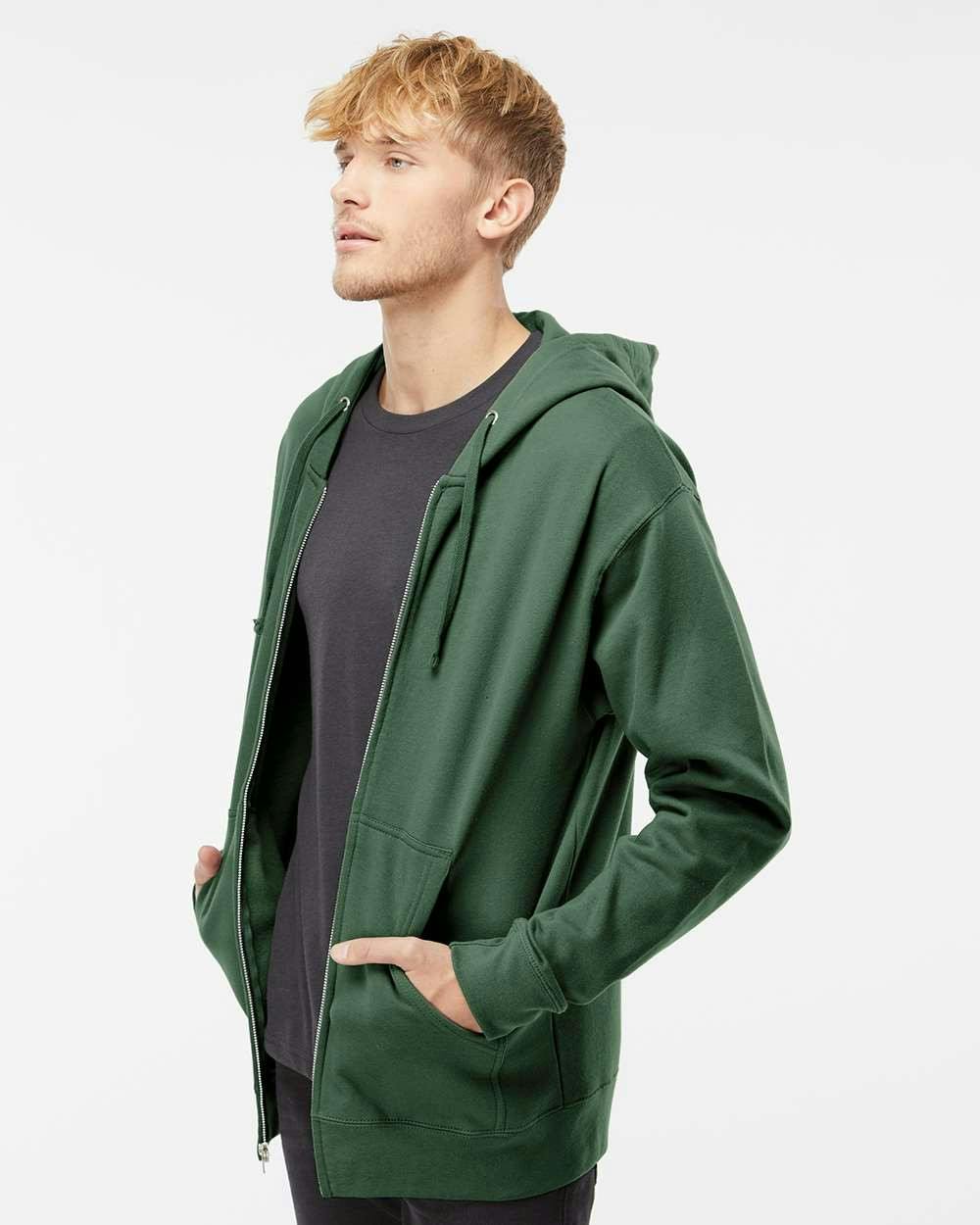 Midweight Full-Zip Hooded Sweatshirt [SS4500Z]