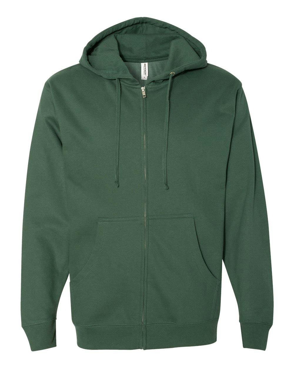 Midweight Full-Zip Hooded Sweatshirt [SS4500Z]