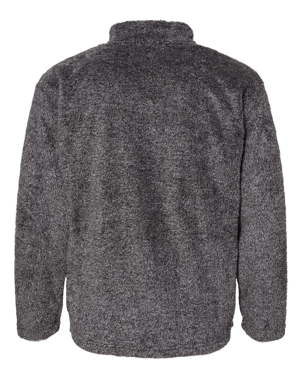 Boundary Shag Frosty Sherpa Quarter-Zip Pullover [8464]