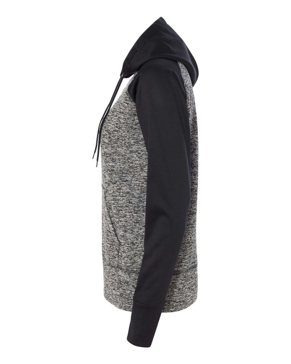 Women’s Colorblocked Cosmic Fleece Hooded Sweatshirt [8618]