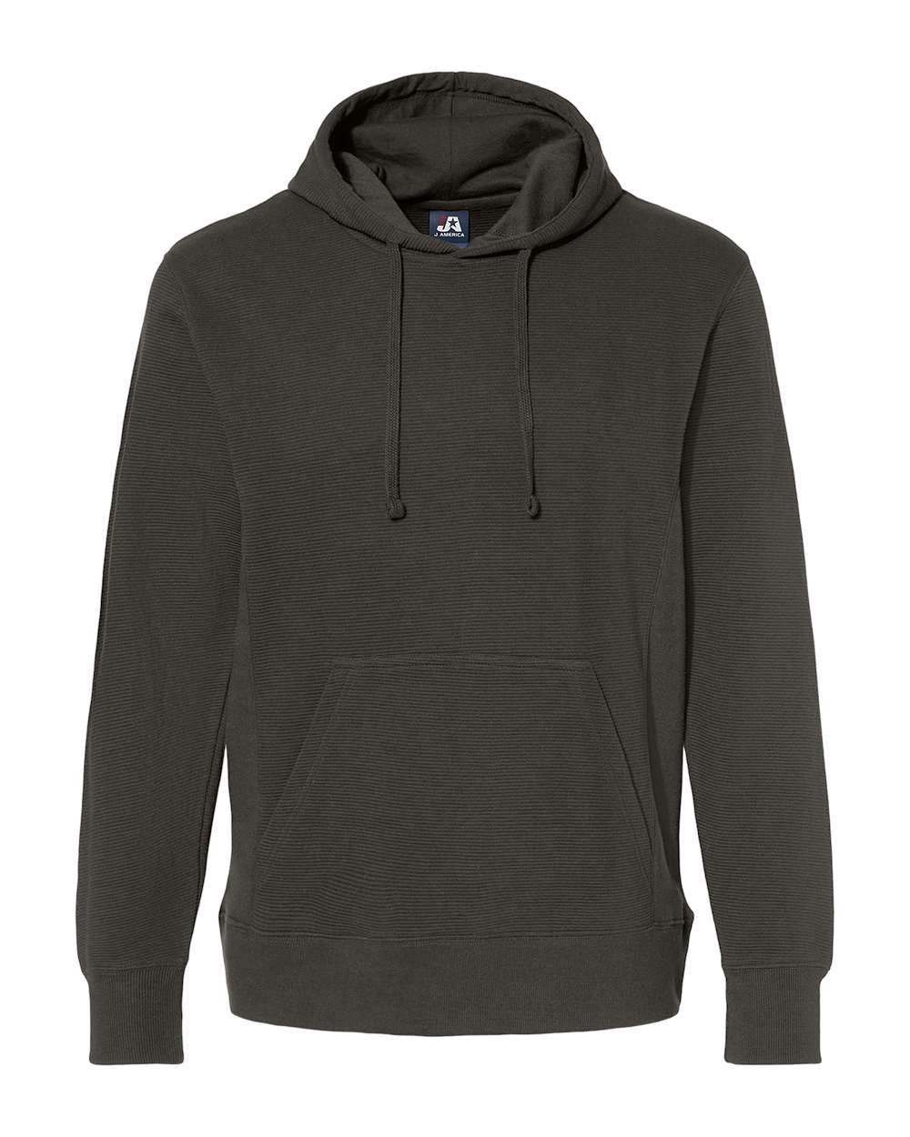 Ripple Fleece Hooded Sweatshirt [8706]