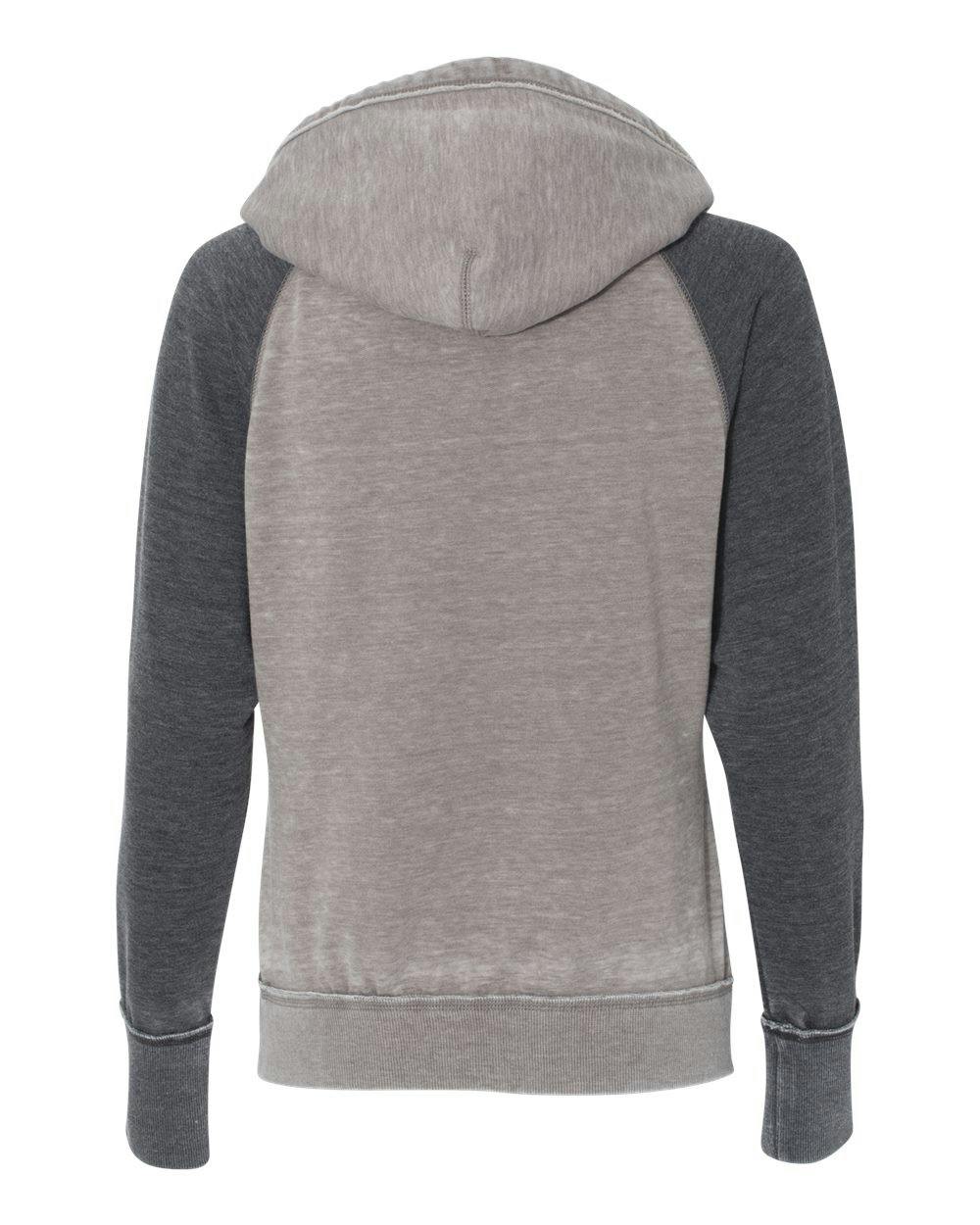 Women's Zen Fleece Raglan Hooded Sweatshirt [8926]