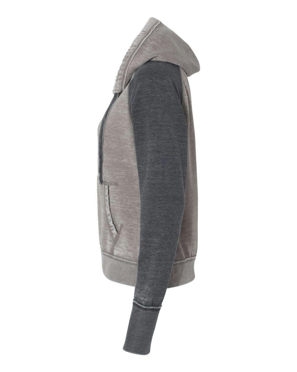 Women's Zen Fleece Raglan Hooded Sweatshirt [8926]