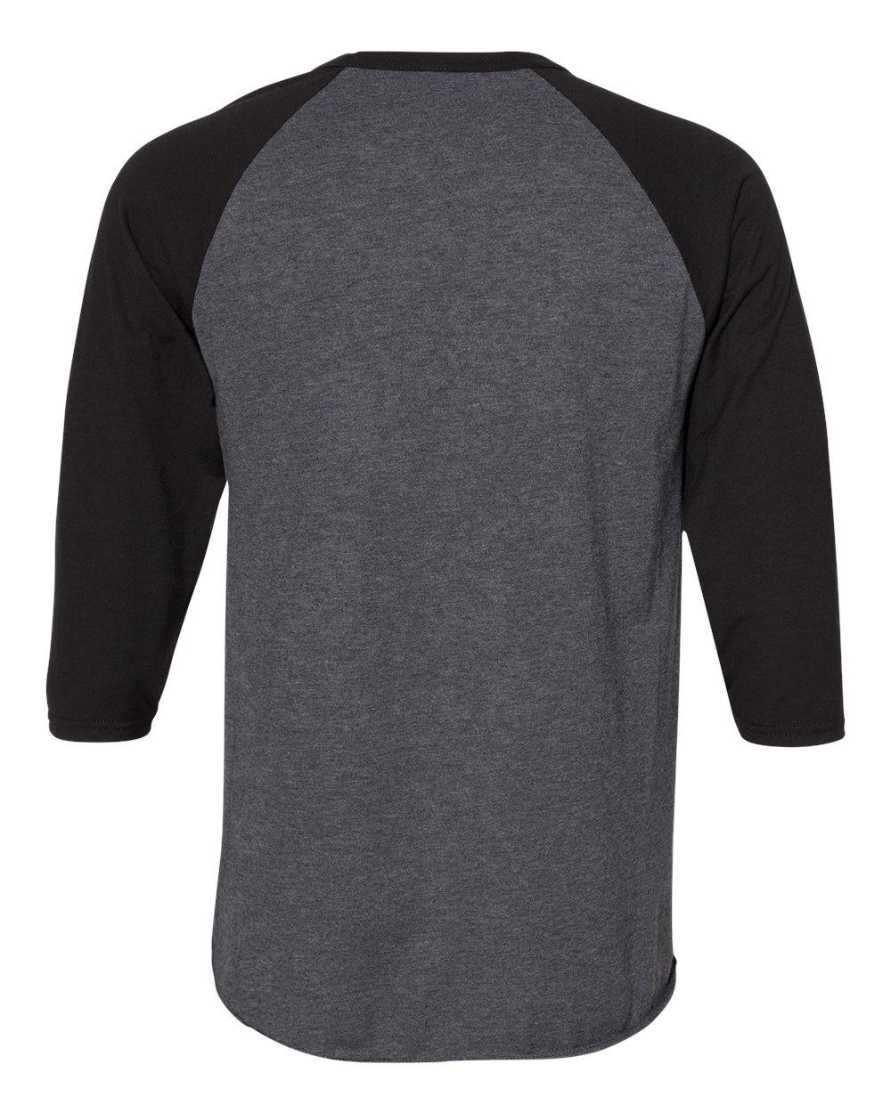 Premium Blend Ringspun Three-Quarter Sleeve Raglan Baseball T-Shirt [560RR]