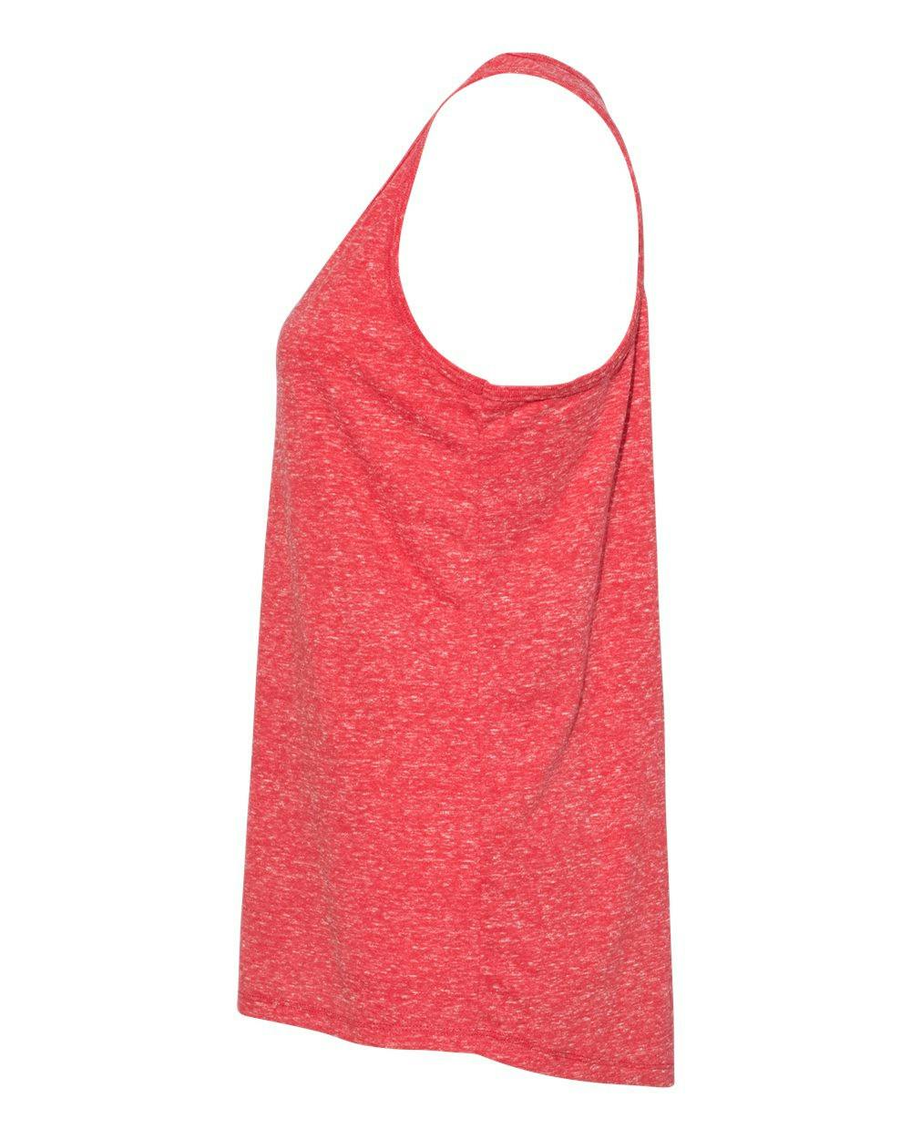 Women's Snow Heather Jersey Racerback Tank Top [88WTKR]