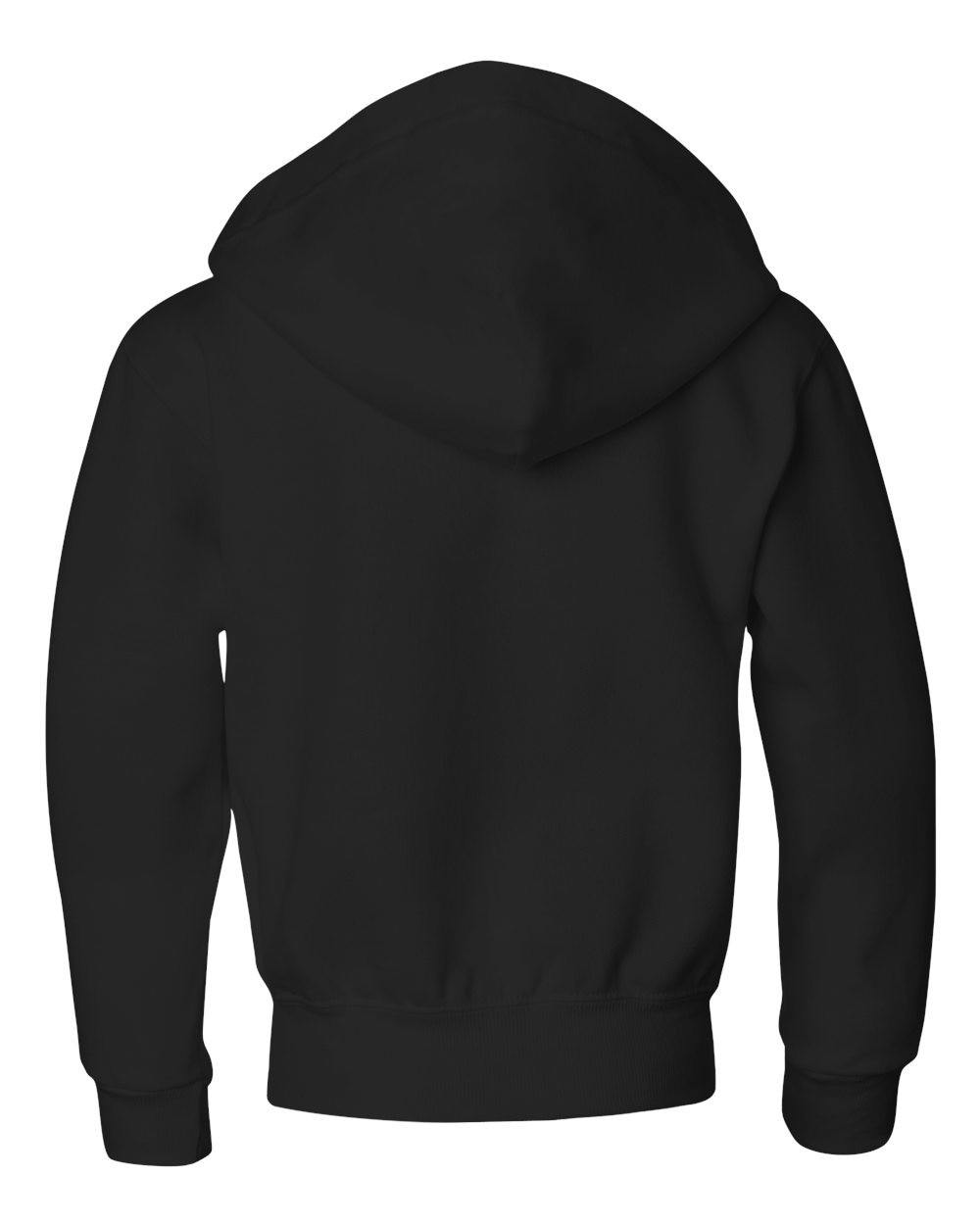 NuBlend® Youth Full-Zip Hooded Sweatshirt [993BR]