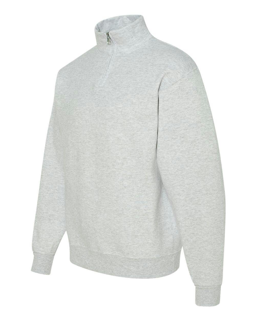 Nublend® Cadet Collar Quarter-Zip Sweatshirt [995MR]