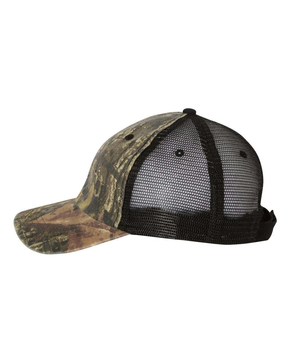 Licensed Camo Washed Mesh Cap [LC101V]