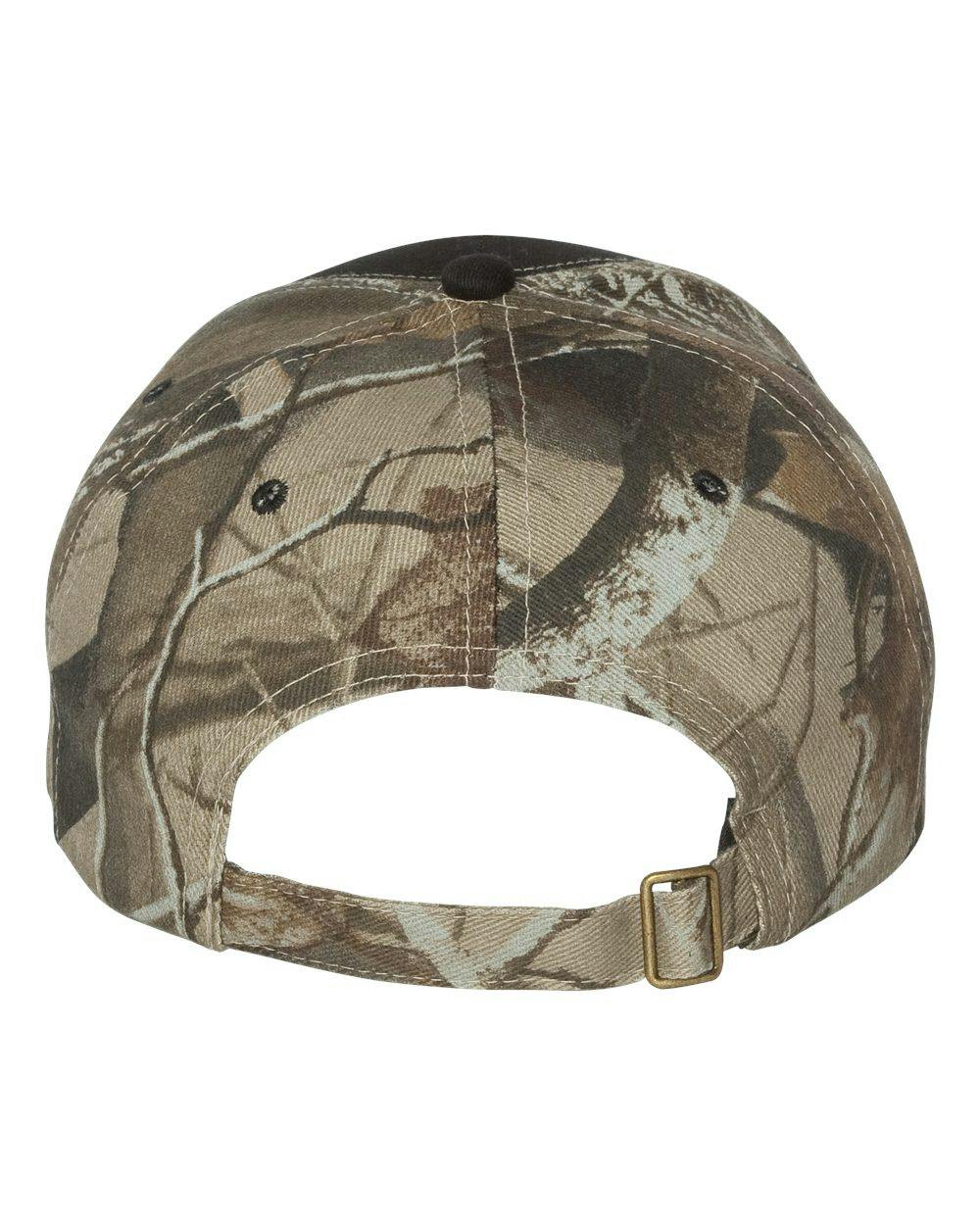 Solid Front Camo Back Cap [LC102]