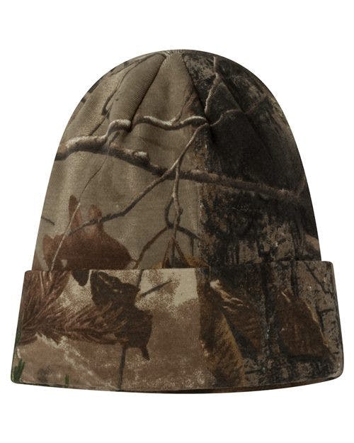 12" Licensed Camo Cuffed Beanie [LCB12]