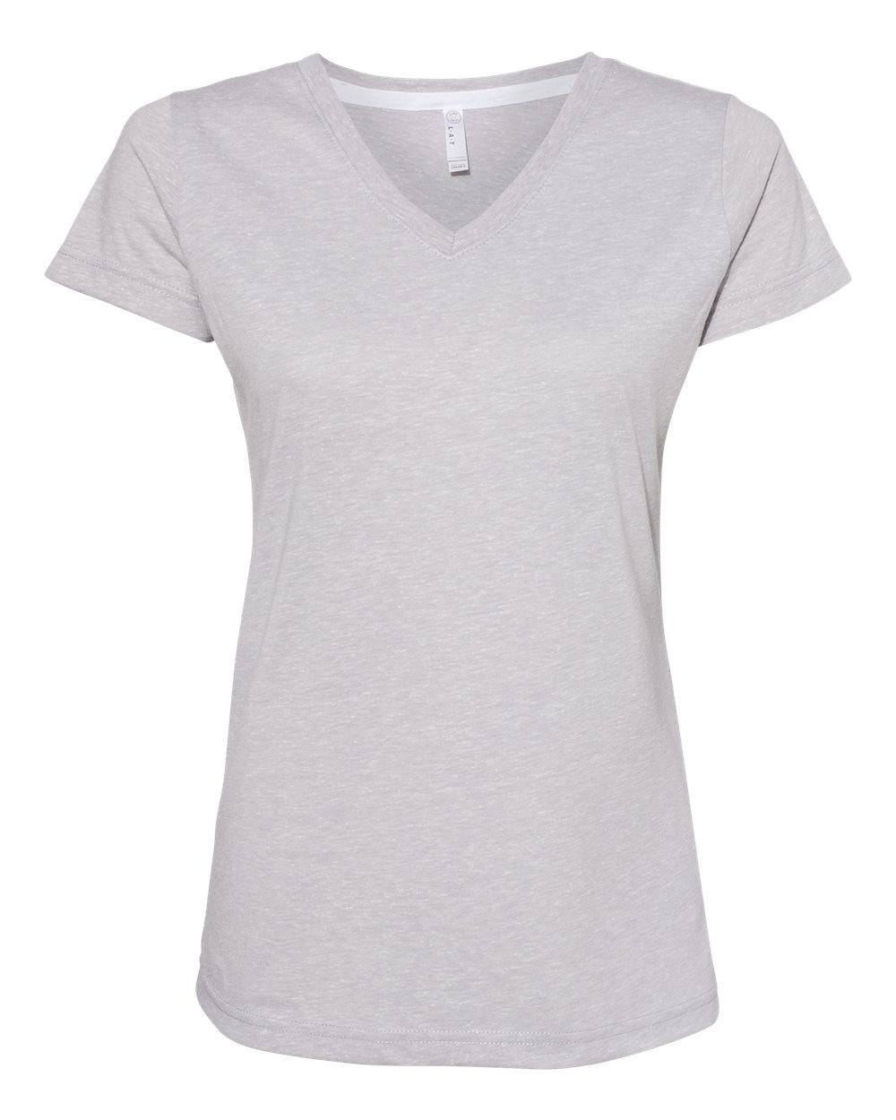 Women's Harborside Mélange V-Neck Tee [3591]