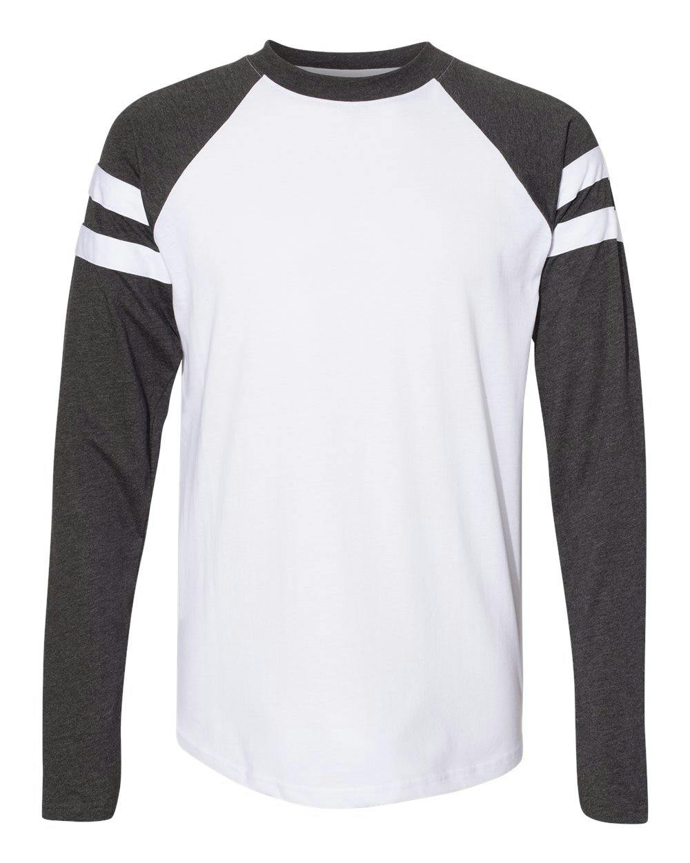 Fine Jersey Mash Up Long Sleeve Tee [6934]