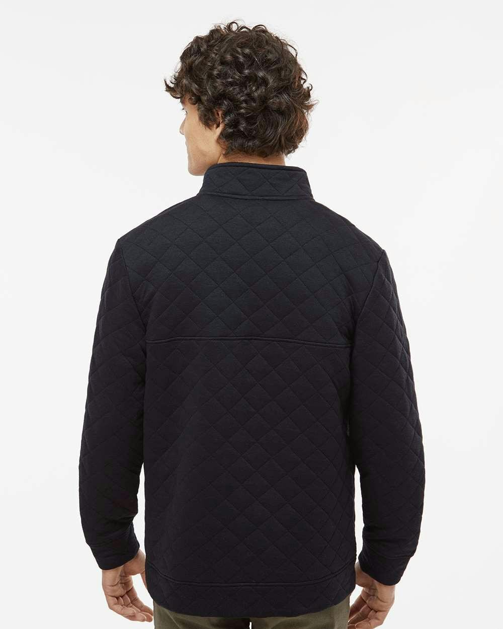 Quilted Snap Pullover [8890]