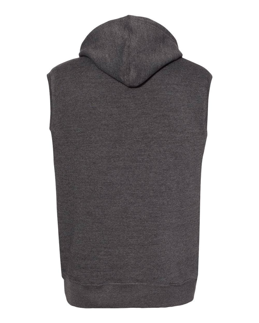 Triblend Sleeveless Hooded Sweatshirt [8877]