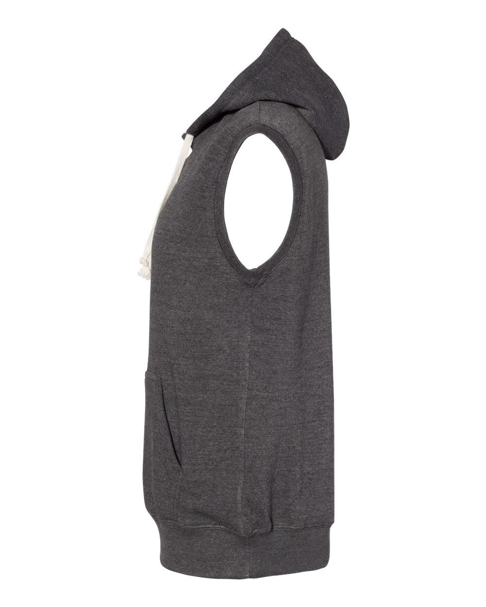 Triblend Sleeveless Hooded Sweatshirt [8877]