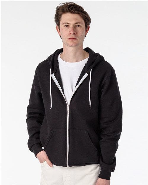 USA-Made Flex Fleece Full-Zip Hooded Sweatshirt [F97]